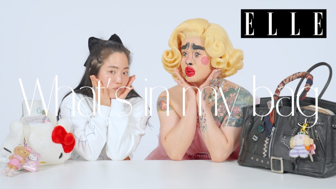 【最終回のその後…💖ブリアナ・ギガンテ × ゆりやんレトリィバァ🎀】KAWAIIが詰まった愛用バッグ&お気に入りの私物を大公開💖|What’s in my bag|ELLE Japan