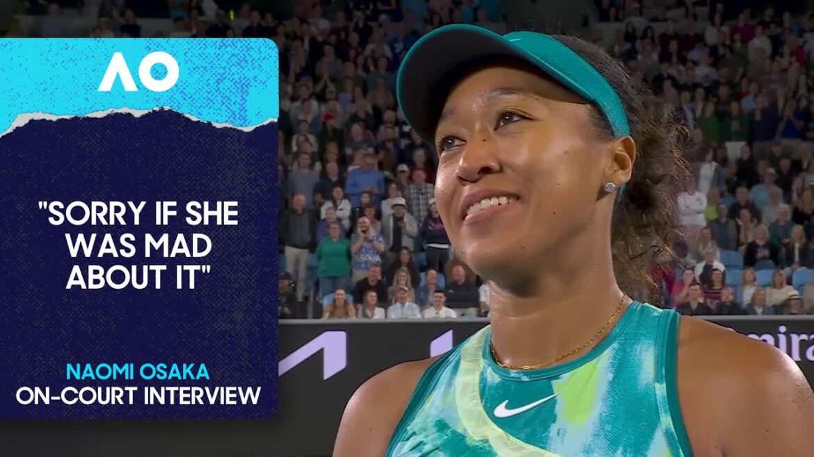 Naomi Osaka On-Court Interview | Australian Open 2026 Second Round
