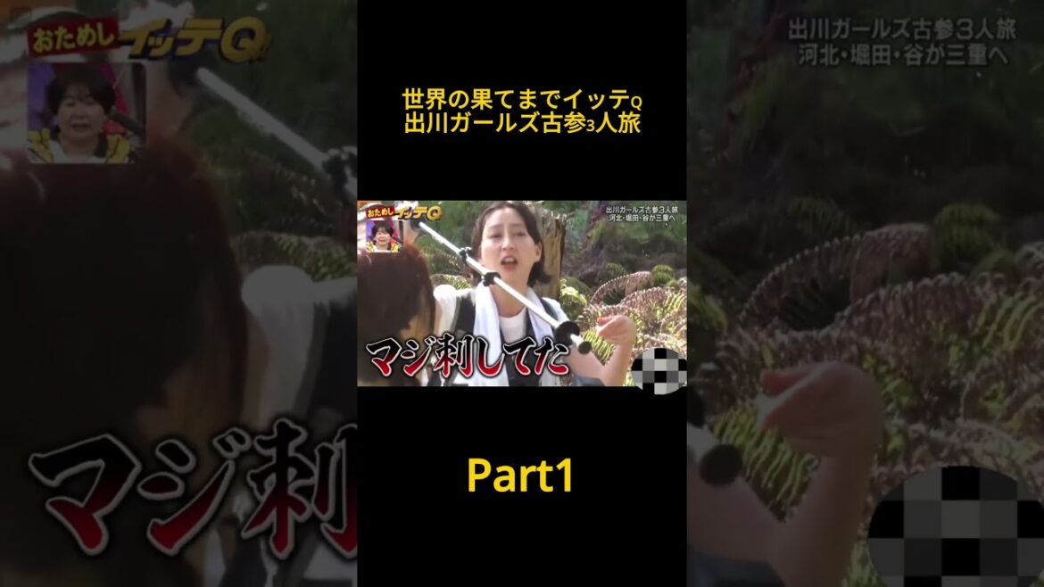 世界の果てまでイッテQ「出川ガールズ古参3人旅」part1 #shorts#ショート動画#爆笑#お笑い#バラエティ#番組#世界の果てまでイッテQ#出川ガールズ