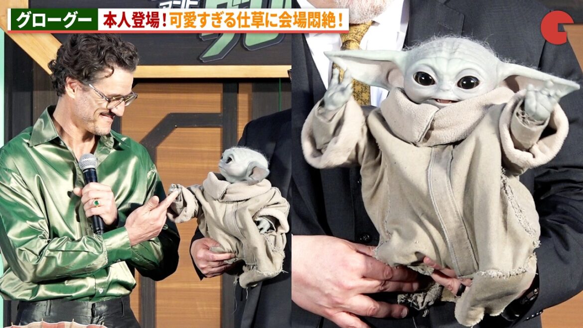 グローグー、本人の登場に会場悶絶!中島裕翔も驚き!映画『スター・ウォーズ/マンダロリアン・アンド・グローグー』ジャパンプレミア