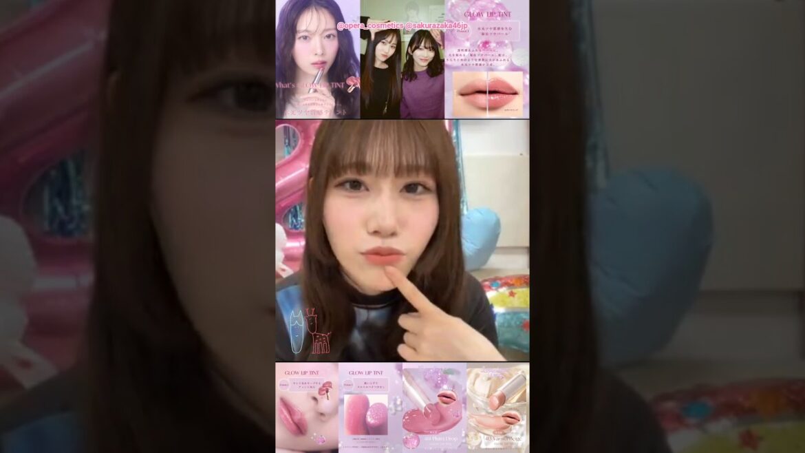 向井純葉 森田ひかる るんちゃんから頂いた『OPERA』のリップ!♩ 櫻坂46