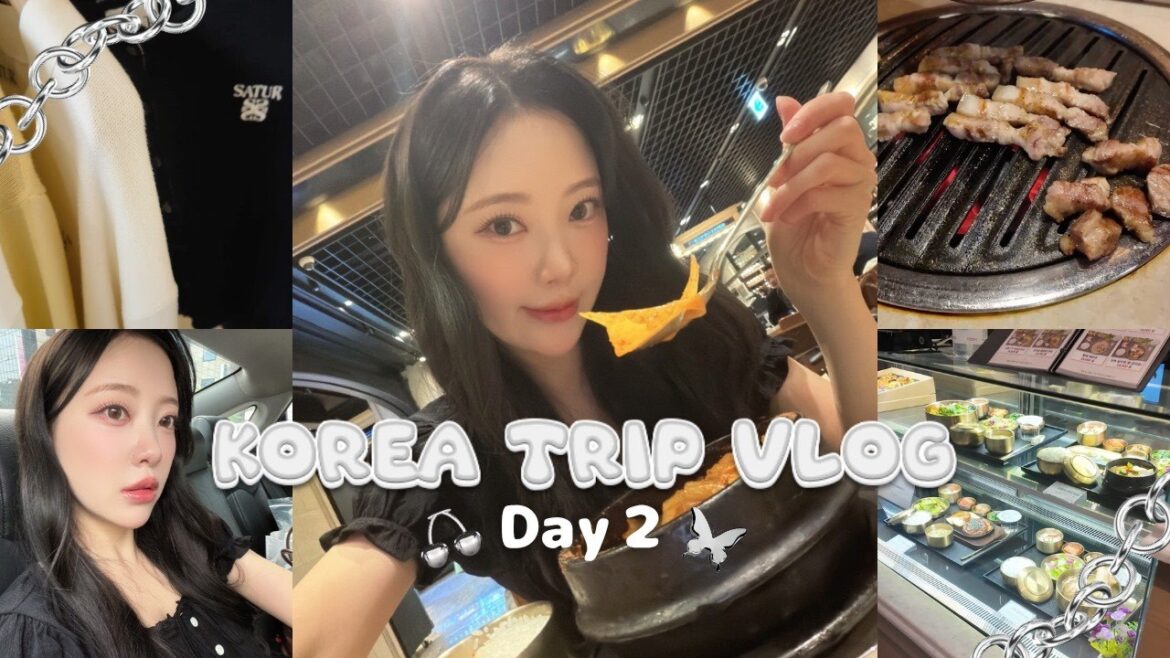 予定盛りだくさんの韓国1人旅🇰🇷day2🌼漢南洞/ランチ/有名焼肉/夜の散歩とカフェ