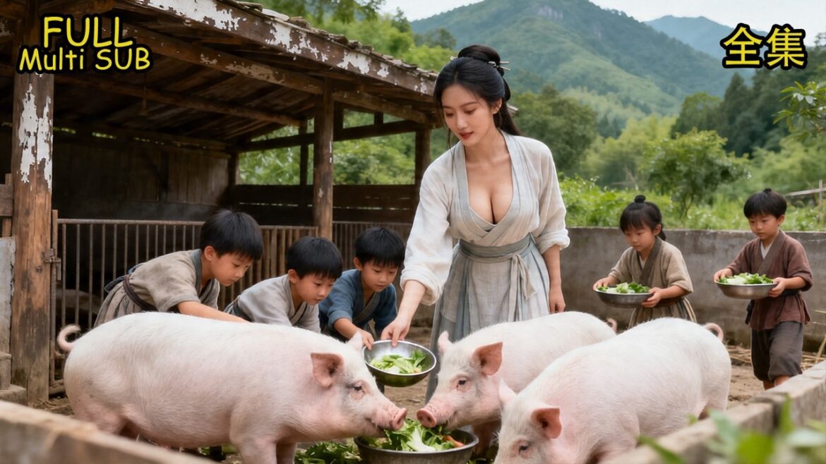 😱悪徳村婦に転生し離縁され、システム覚醒し大金持ちに!帰還した元夫が家屋破壊現場を目撃し号泣!#中国ドラマ #コメディ #ドラマ