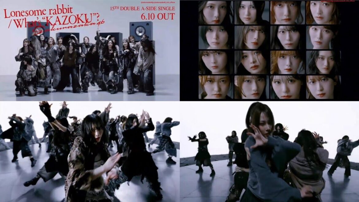 櫻坂46 CM 15th Double A-side Single『Lonesome rabbit / What’s “KAZOKU”? 』6月10日発売!