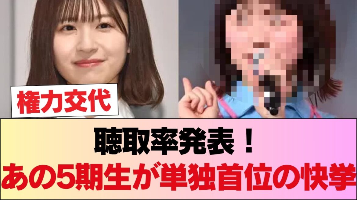 聴取率発表で衝撃の結果…松田好花とあの5期生が圧勝、日向坂の権力が完全に移行した件?! #日向坂46 #日向坂 #日向坂で会いましょう #乃木坂46 #櫻坂46