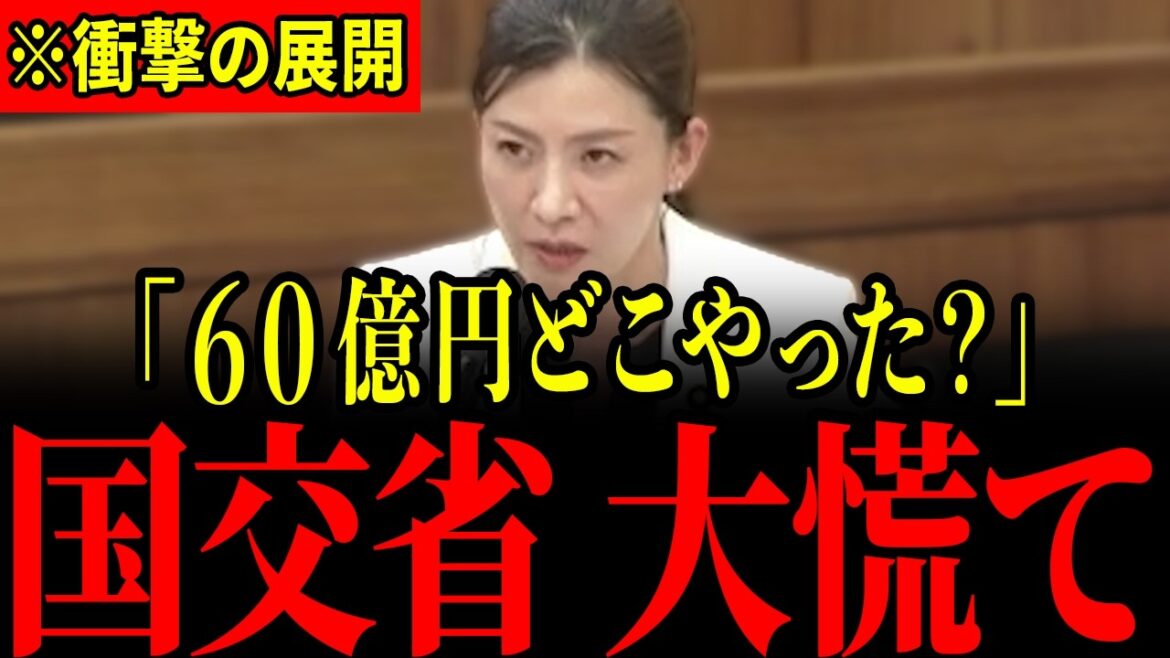 【吉川里奈】「中国に使った税金返せよ」国民の税金が中国支援に使われていることを吉川議員が国会で暴露…突然の告発に国交省が青ざめる瞬間…【参政党】