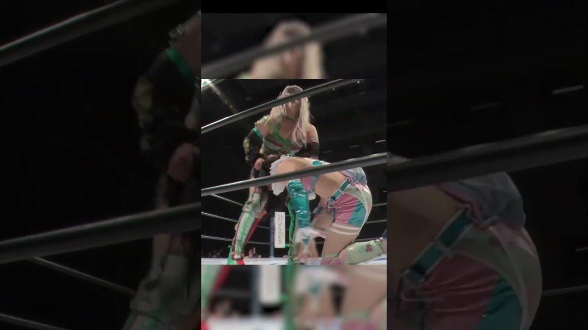 壮麗亜美のえげつない腰攻めに悶絶する玖麗さやか😵#stardom #shorts #stardom #スターダム #女子プロレス #prowrestling #プロレス