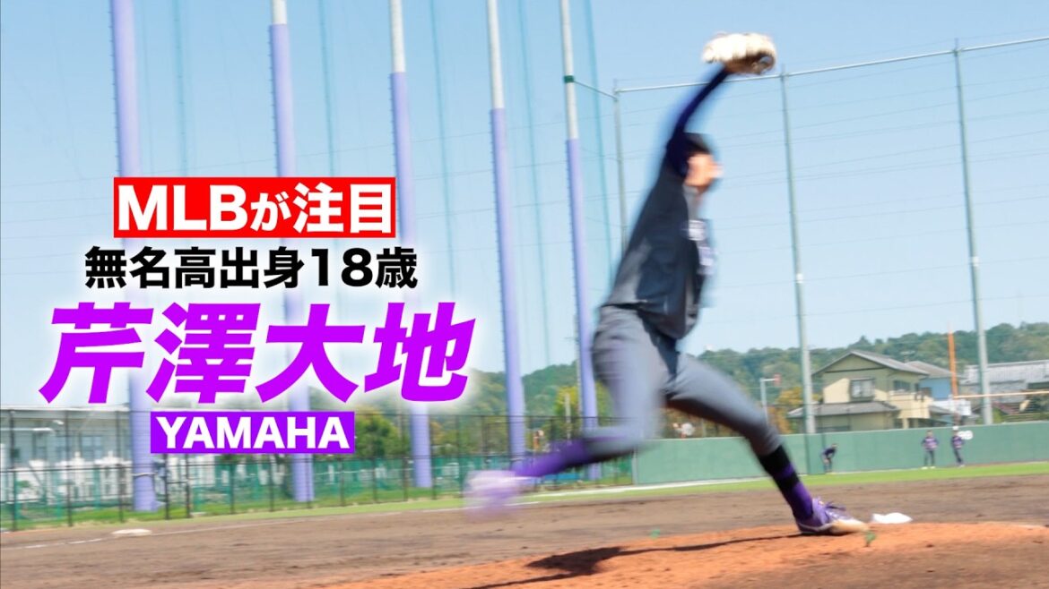 【衝撃】無名の公立出身なのに…MLBが惚れたサウスポー「芹澤大地」