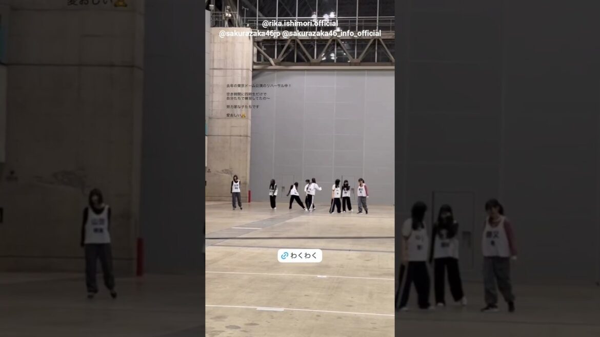 石森璃花 四期生の陰での直向きな努力を見守るりか姉♪櫻坂46『四期生LIVE』6月2日・3日 LaLa arena TOKYO-BAY
