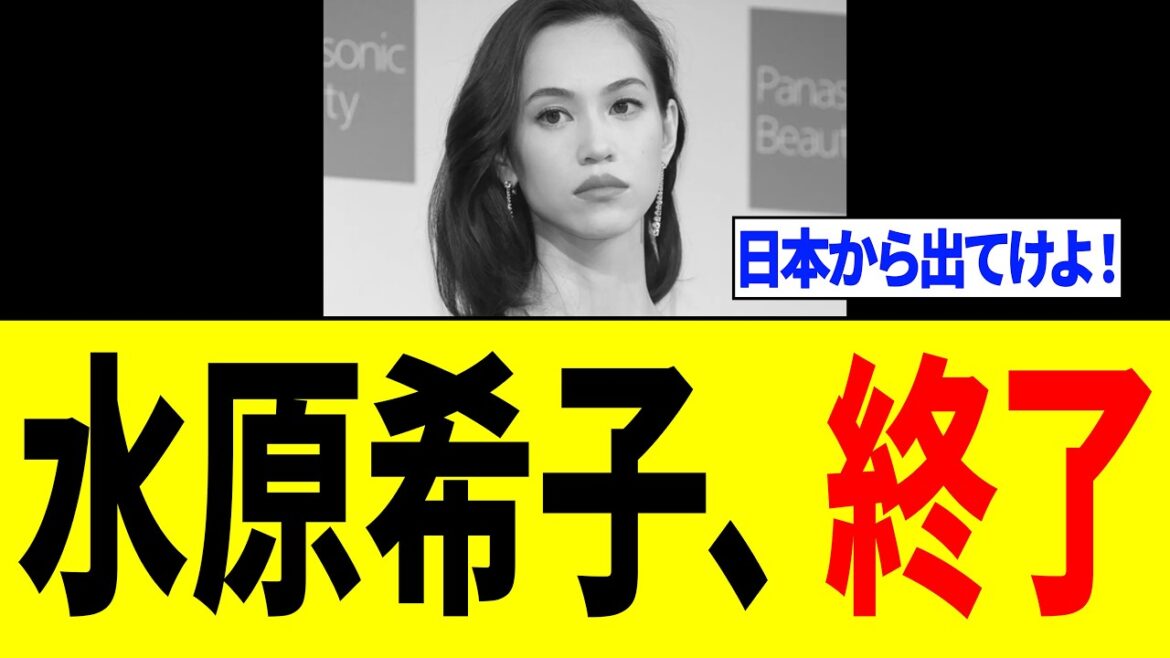【緊急】水原希子さん、日本に対する”とんでもない暴言”でXが地獄絵図になる…