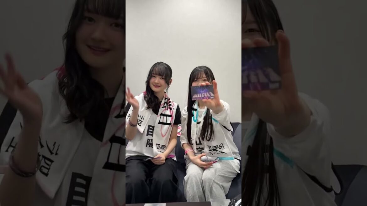 目黒陽色 山川宇衣 まもなく開演!本日6月3日 櫻坂46『四期生LIVE』Day2!