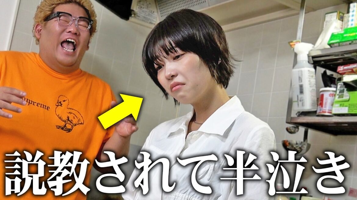 【放送事故】撮影中に説教されて半泣きになりました。