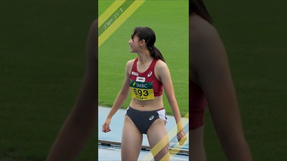 【凄いメンバー】鷺麻耶子 永石小雪 2024年全カレ女子200m準決勝1組 #shorts
