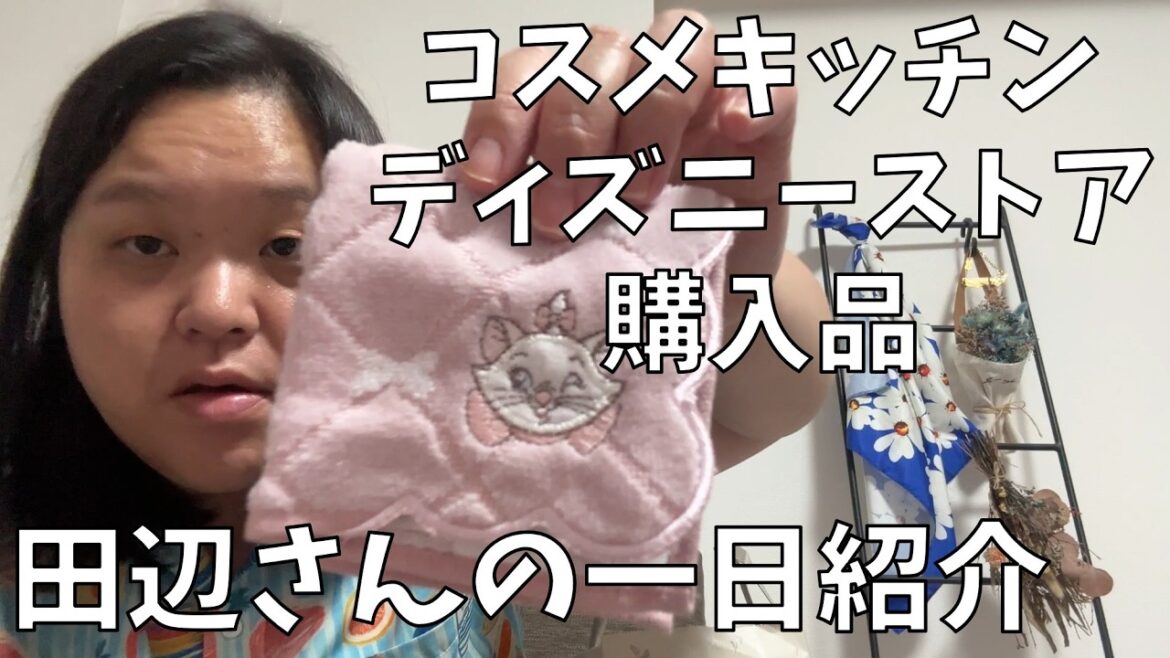 【購入品紹介】ある日のわたしの一日を紹介するよ!【ピンチをリカバリーできる田辺さん】