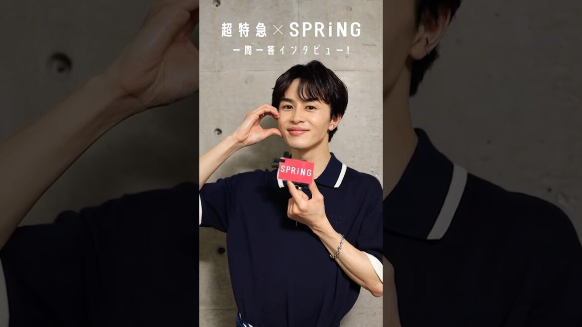 #タクヤ をフットサルに誘うのはサッカー好きの○○○! #超特急 #SPRiNG7月号 #雑誌スプリング
