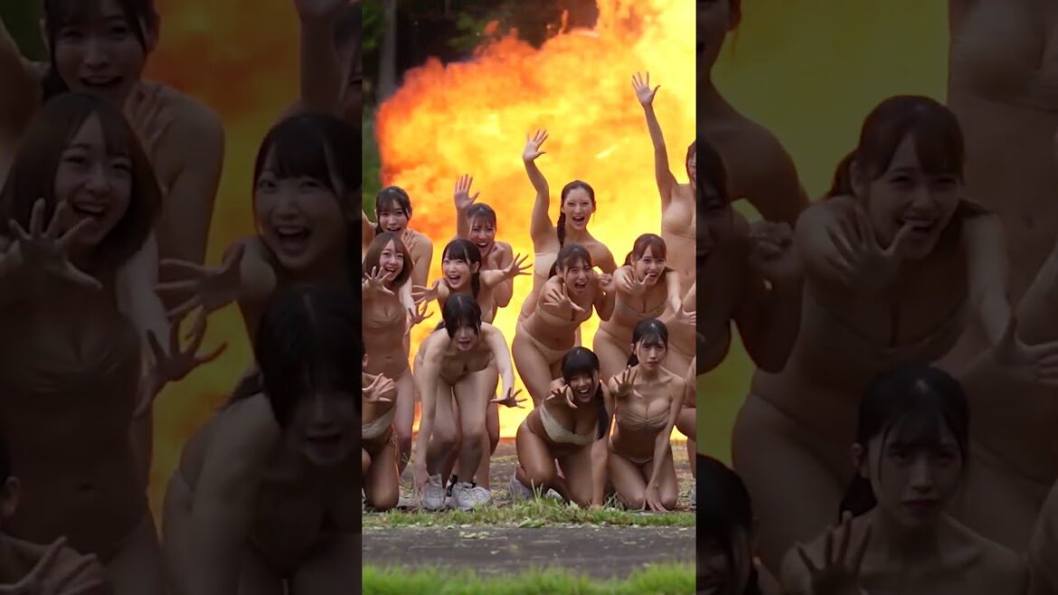 爆破で創刊月間をお祝い! #グラドル58人 週プレ創刊58周年