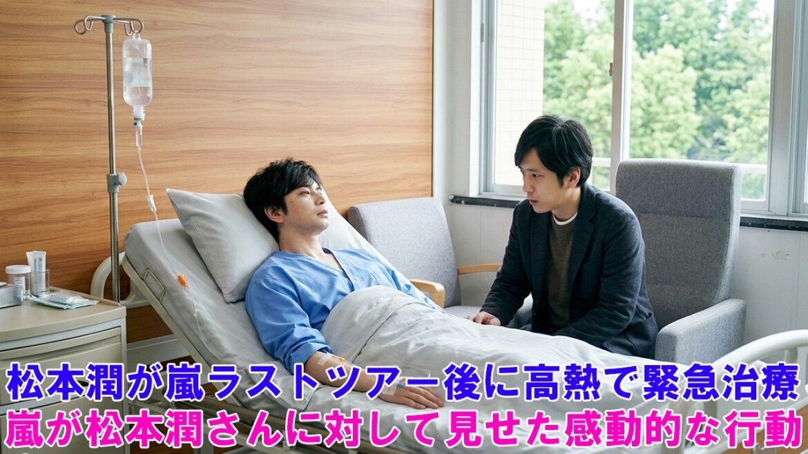 松本潤が嵐ラストツアー後に高熱で緊急治療 !嵐が松本潤さんに対して見せた感動的な行動!ARASHI LIVE TOUR 2026 「We are ARASHI」