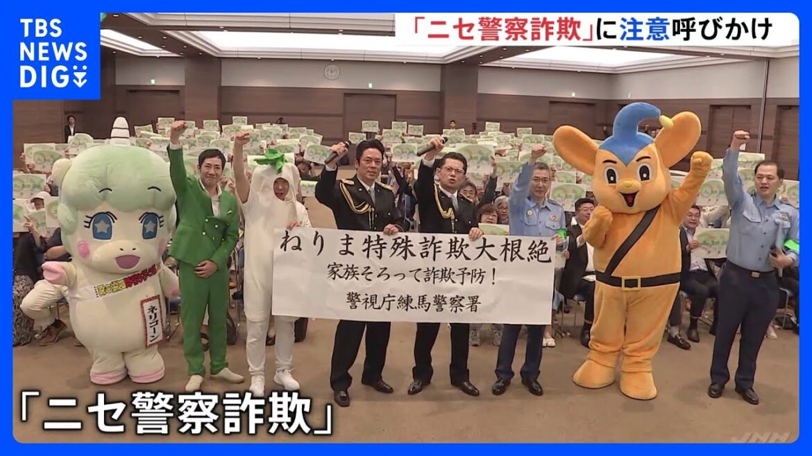 「本物の警察官は逮捕状の画像送らない」 俳優・的場浩司さん、山田純大さんが「ニセ警察詐欺」注意呼びかけ 全国の被害総額は今年すでに325億円 警視庁練馬署|TBS NEWS DIG
