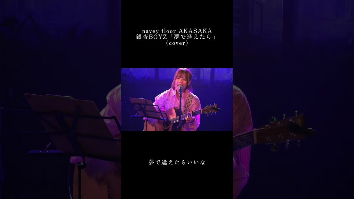 【LIVE】〈cover〉夢で逢えたら / 銀杏BOYZ @navey floor AKASAKA