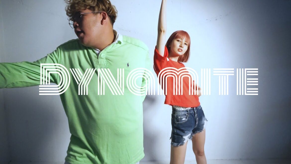 BTSのDynamiteを120キロのデブと元STU48が踊ってみた【방탄소년단】
