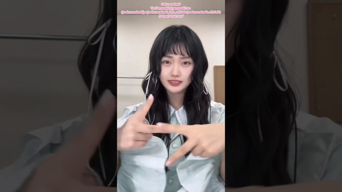 山﨑天 櫻坂46『What’s”KAZOKU”?』ソロで踊ってみた♪Instagram