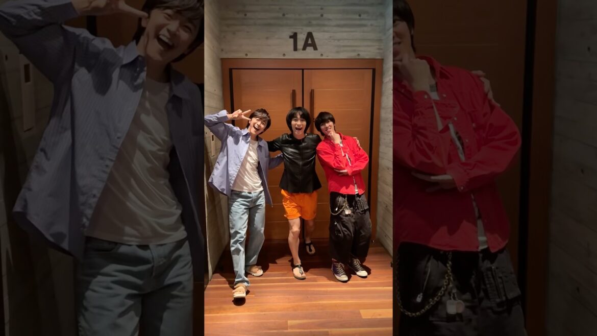 #辰巳雄大 さんと#林翔太 さんと”TAP”コラボ✌️ #BACKBEAT #ふぉーゆー #ABCZ_TAP #戸塚祥太 #ABCZ