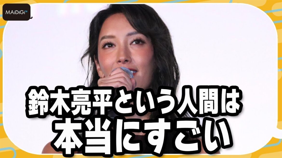 菜々緒、鈴木亮平の“すごさ”を痛感 医療用語を覚えられず「へこんで帰りました」 劇場版「TOKYO MER~走る緊急救命室~南海ミッション」舞台あいさつ