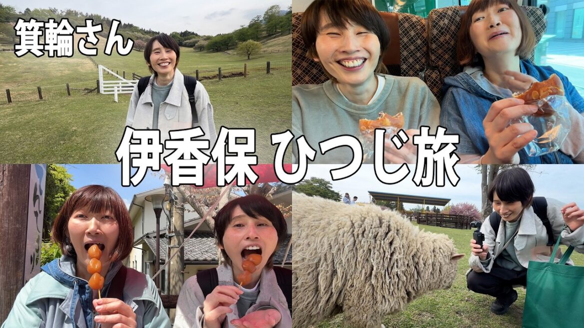 【🐑ふわふわ伊香保】箕輪さんとひつじに癒された日帰り旅〜