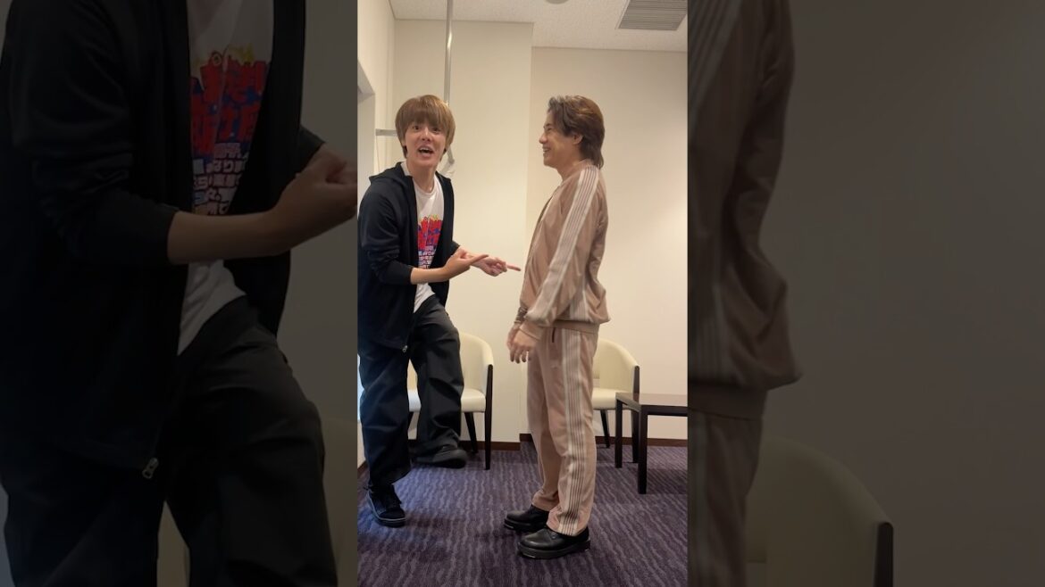 #室龍太 さんと”TAP”コラボ✌️ 室さんのツッコミ炸裂?!#VR手紙 #ABCZ_TAP #五関晃一 #ABCZ