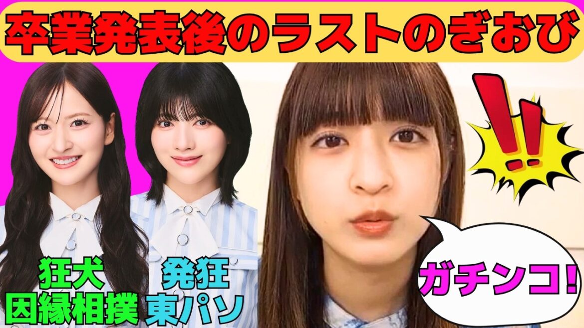【吉田綾乃クリスティー】卒業発表後のラストのぎおび/工事中で無双している狂犬金川紗耶/東パソ初イベント、林瑠奈の発狂にご注意/文字起こし(乃木坂46・のぎおび)