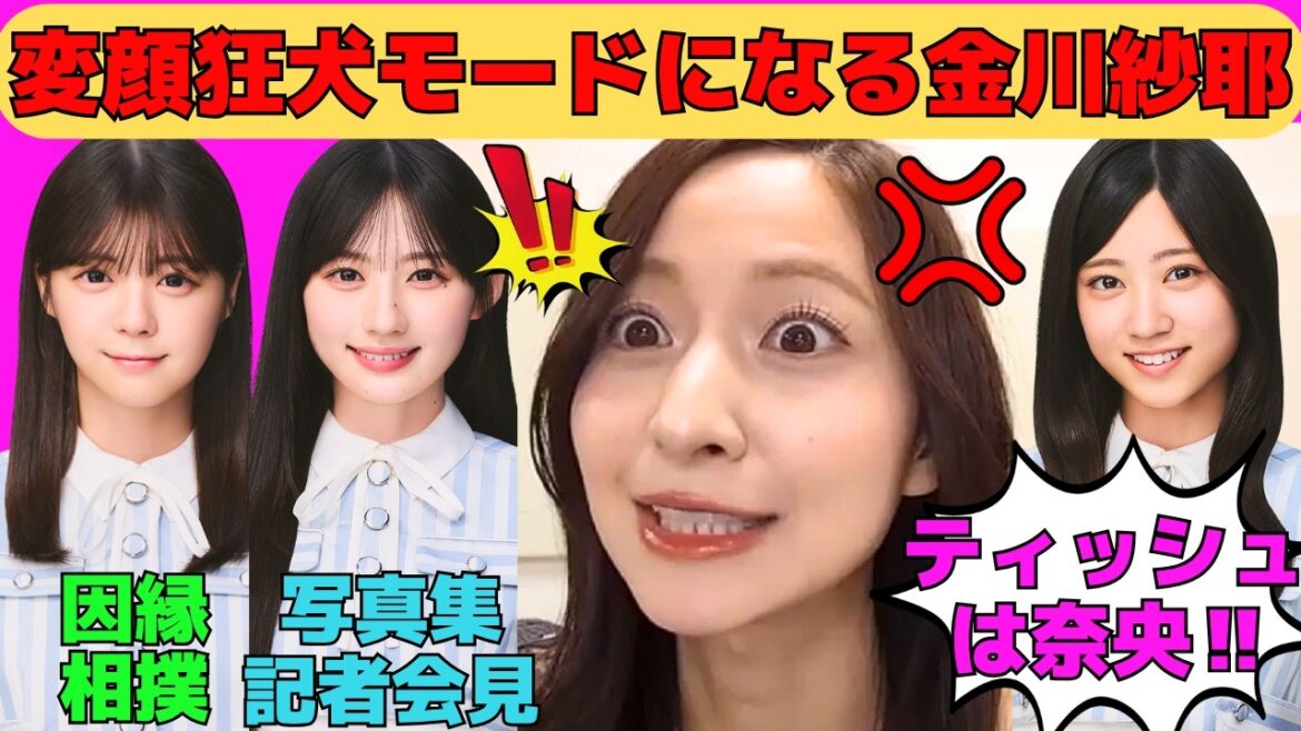 【金川紗耶】狂犬モードで変顔しちゃうやんちゃん/因縁相撲後も冨里奈央とやり合うやんちゃん/写真集発売と川﨑桜の記者会見/川端晃菜は私のペット♡/文字起こし(乃木坂46・のぎおび)