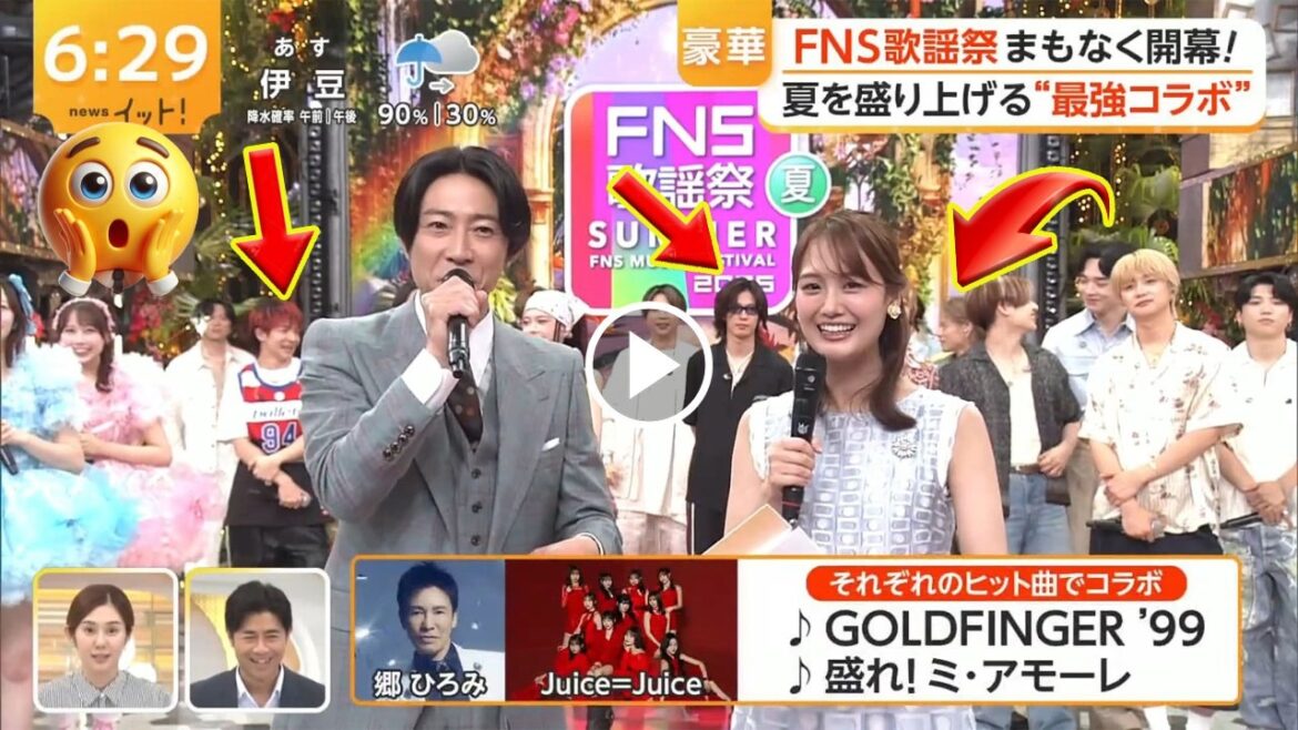 激震のFNS歌謡祭夏直前SP!Number_i岸優太が姿を消した!平野紫耀と神宮寺勇太の背後にファン大騒然となった生放送の全貌- iLYsTV