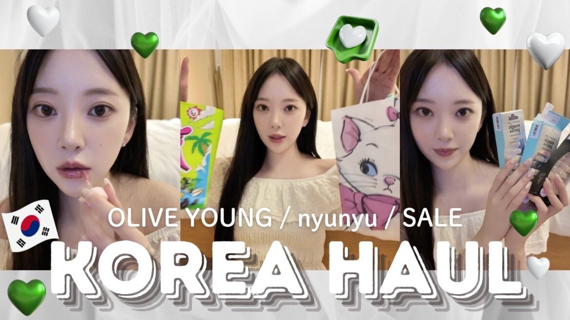 韓国オリヤン&nyunyu購入品🇰🇷💚狙ってた優秀アイテム爆買い💸コスメ/スキンケア/雑貨/お洋服