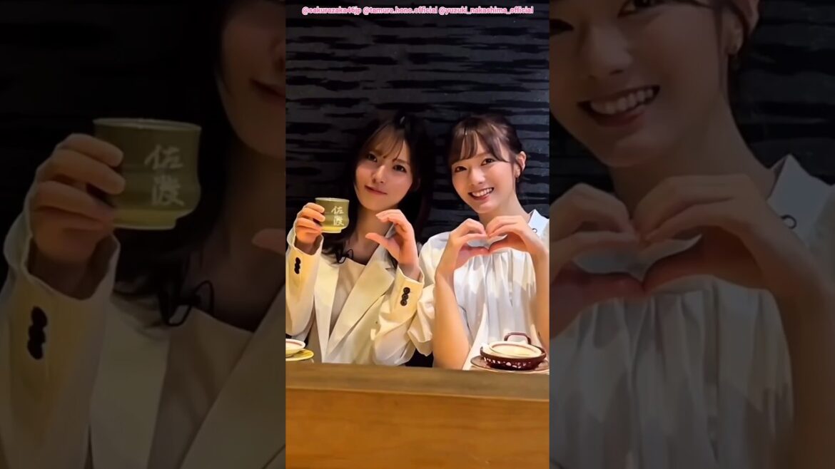 田村保乃 中嶋優月 ほのゆづで #櫻旅 新潟編 オフショット♪JR東日本×櫻坂46 櫻坂チャンネル