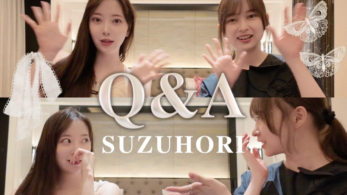 鈴木絢音ちゃんと質問返し🌼すずほり👭🏻愛用コスメ/乃木坂の好きな衣装/今やってみたい曲/2期生の思い出…etc