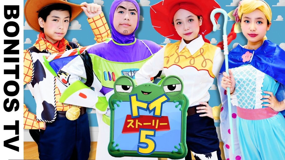 「トイ・ストーリー5」バズ&ジェシー ウッディ&ボー カップル コスプレ 実写再現やってみた! Cosplay Toy Story 5 Buzz & Jessie ♥ -Bonitos TV- ♥