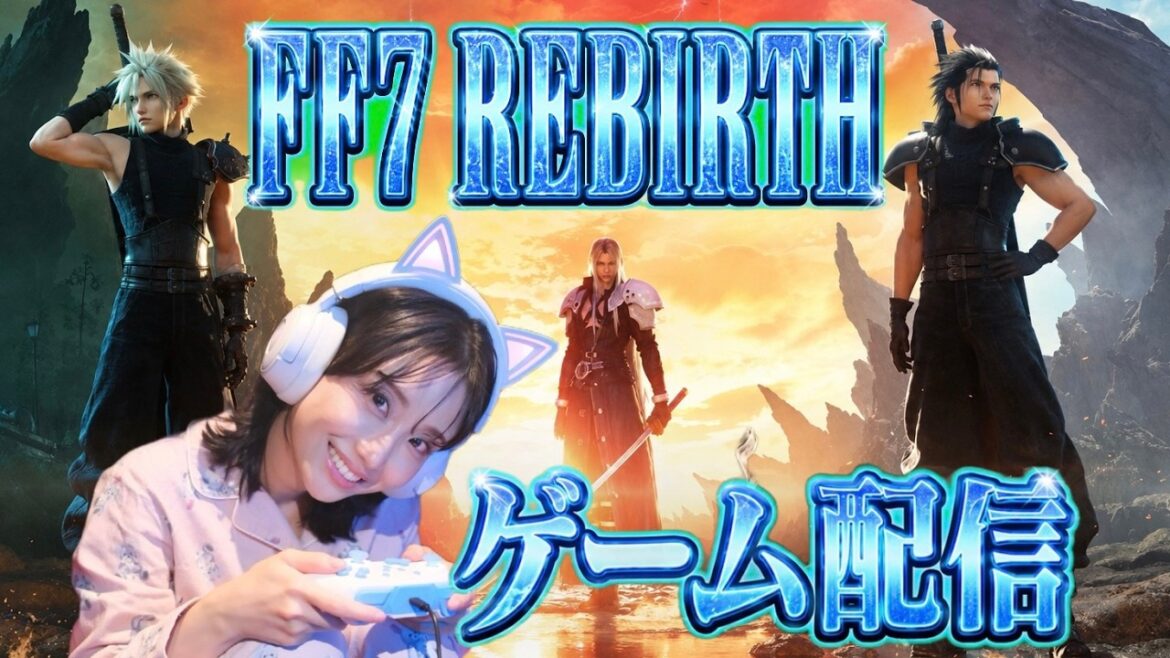 【FF7REBIRTH】【chapter10】クラウド&ティファの故郷ニブルヘイムへ!黒マントだらけの街。クラウドの記憶が戻る…!?【ネタバレあり】【完全初見配信】#18